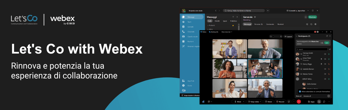 Let's Co with Webex: la nuova frontiera della collaborazione